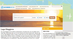 Desktop Screenshot of lago-maggiore-netz.de